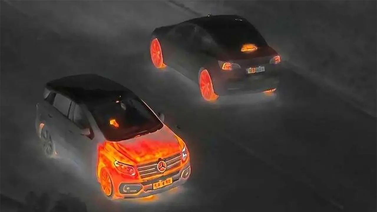 Temperatura coche gasolina vs coche el&eacute;ctrico