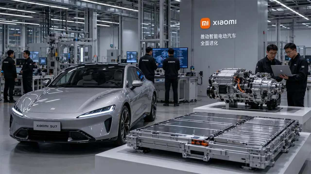 Xiaomi crea nueva filial para fabricar bater&iacute;as y motores para coches el&eacute;ctricos