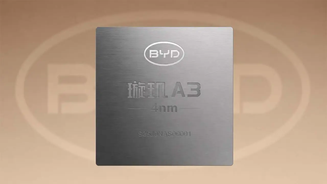 Nuevo chip de BYD, Xuanji A3 para conducci&oacute;n aut&oacute;noma