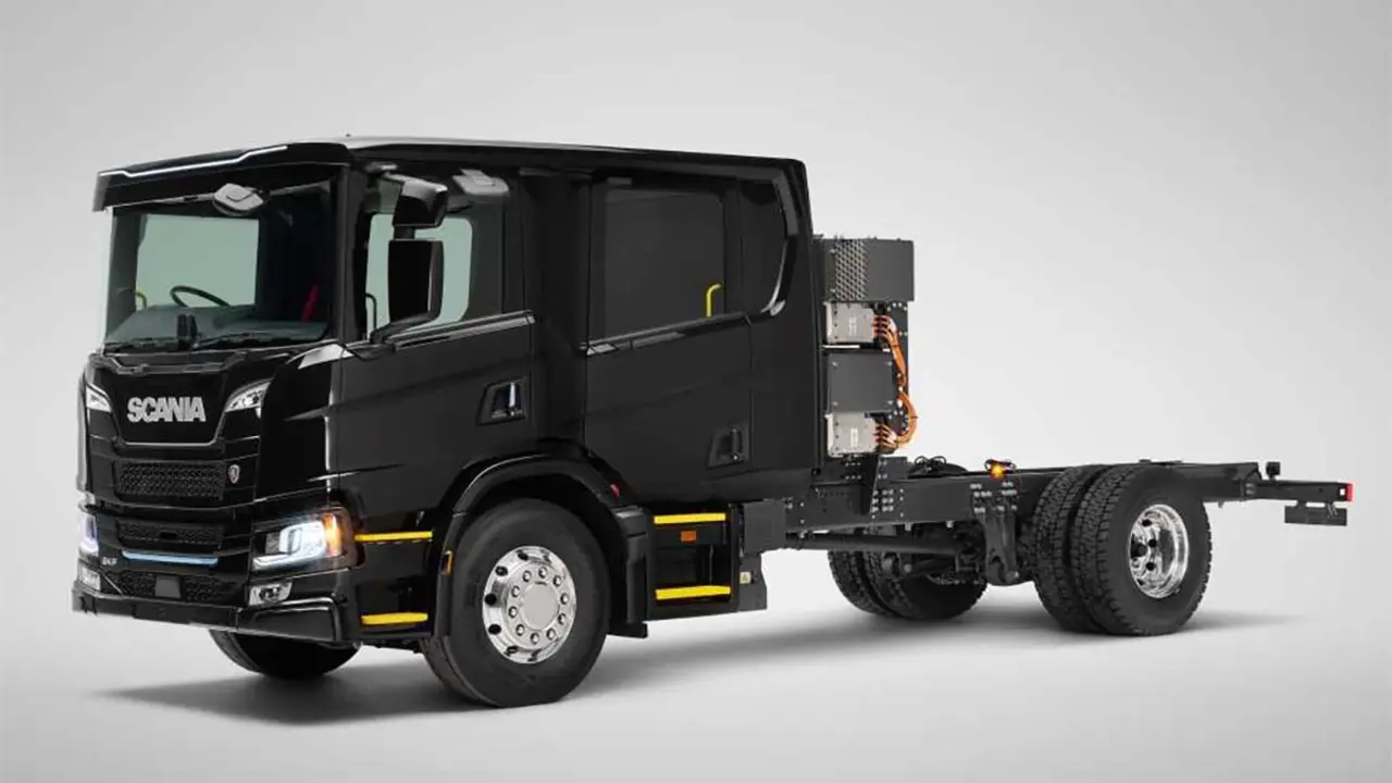 Scania CP31L 4x2 , cami&oacute;n de bomberos el&eacute;ctrico