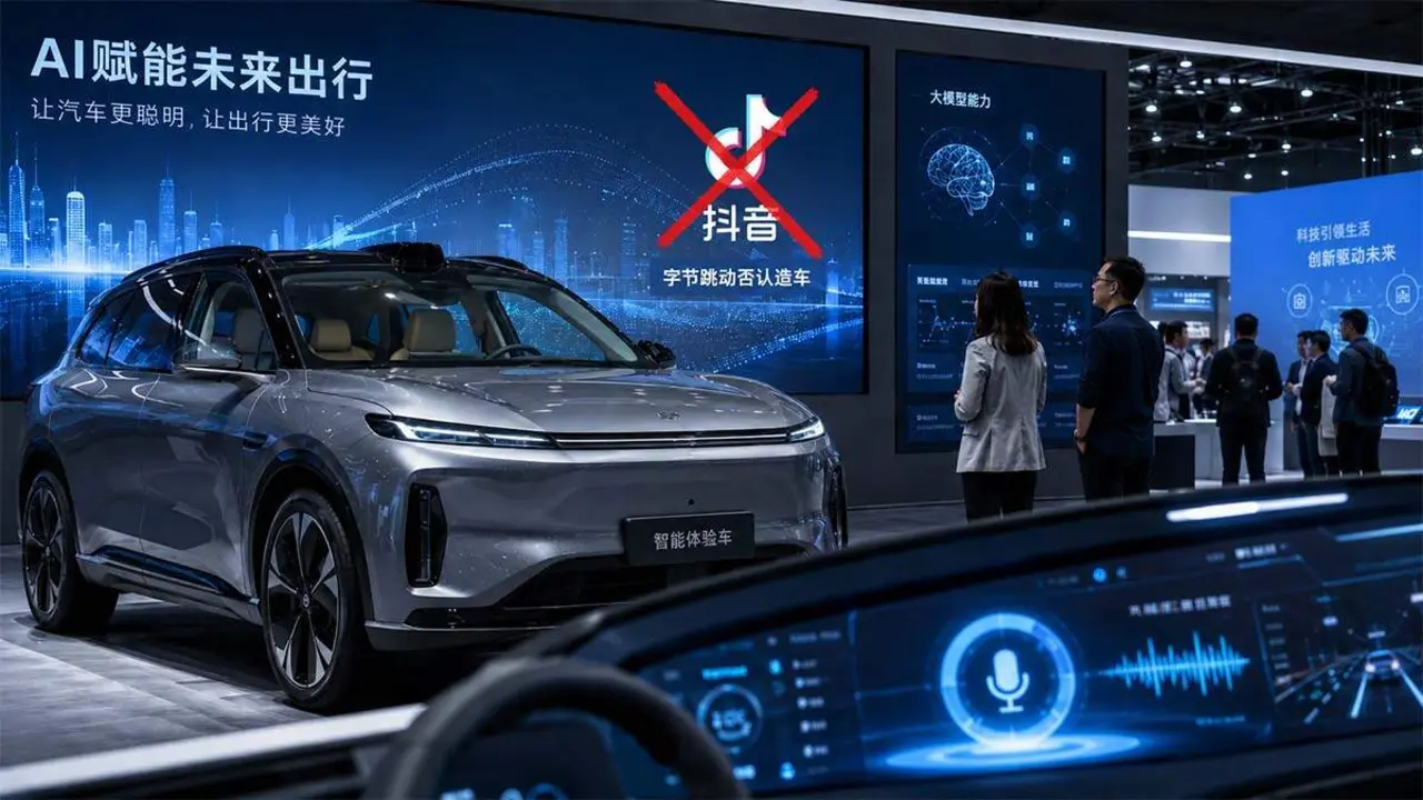 Coche el&eacute;ctrico TikTok desmentido