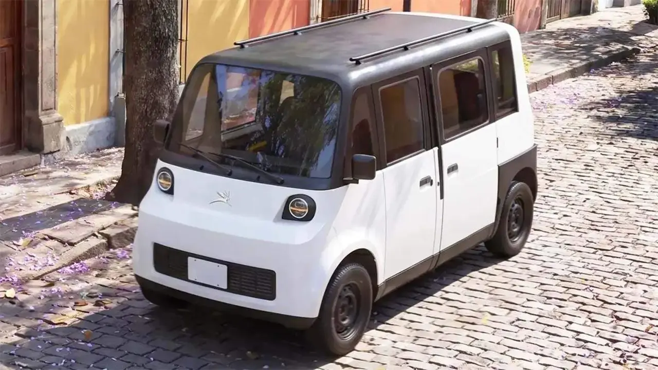 Olinia Uno - primer coche el&eacute;ctrico mexicano
