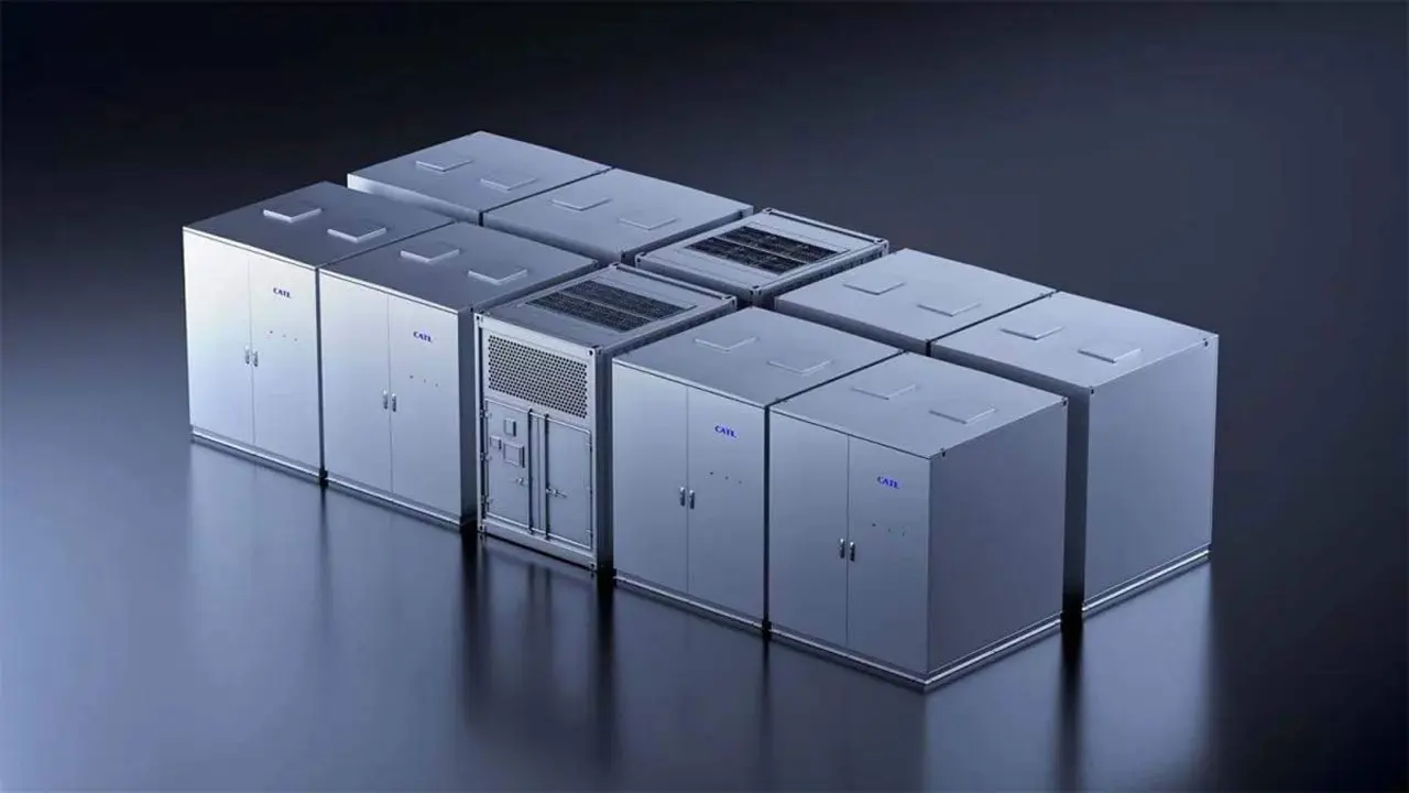 CATL Tener Sodium - Ejemplo de instalaci&oacute;n de este sistema de almacenamiento energ&eacute;tico