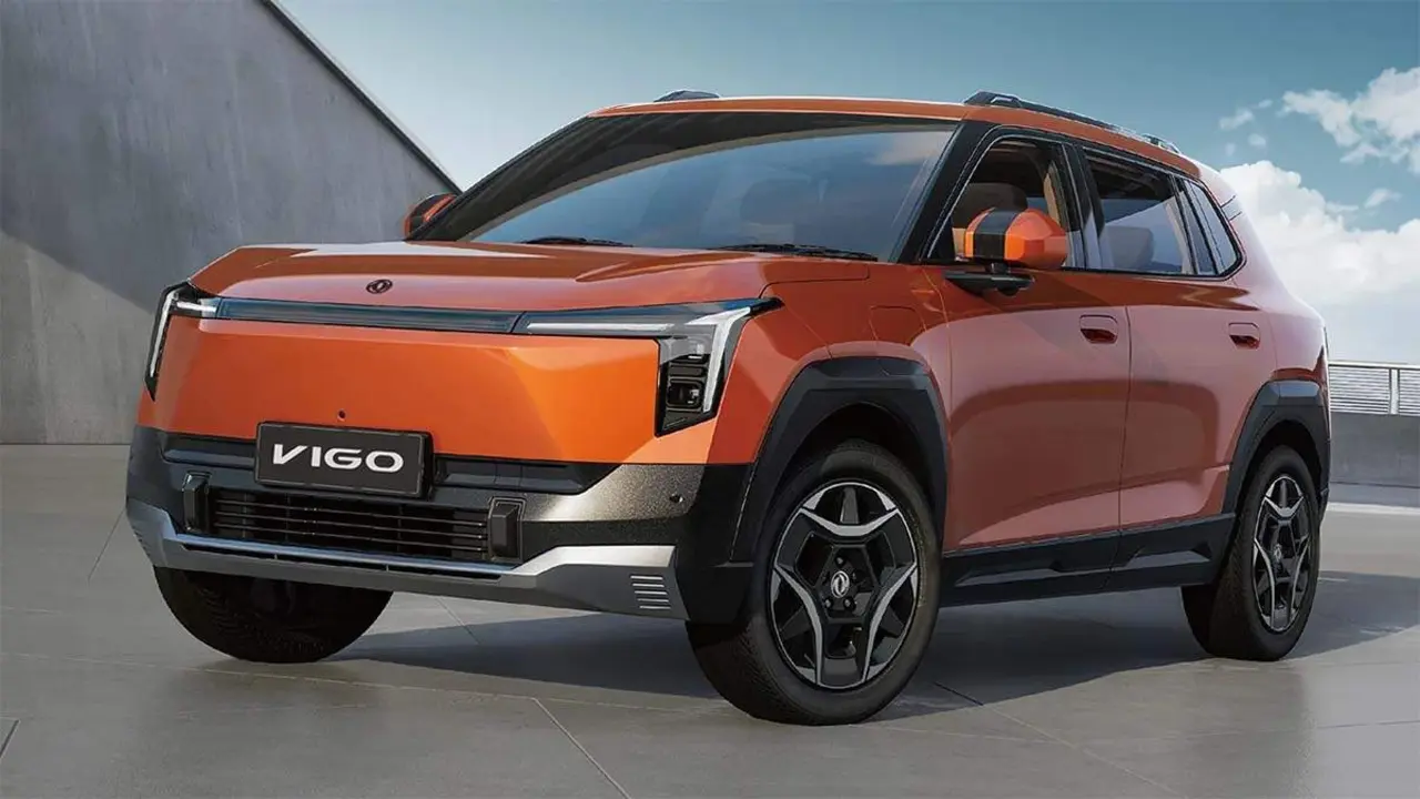 Dongfeng VIGO de color naranja