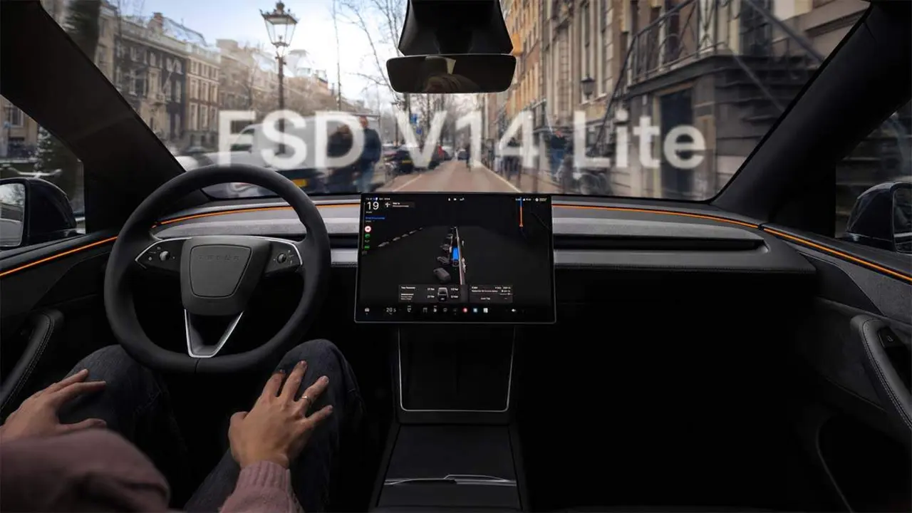 Lanzamiento de Tesla FSD V14 Lite