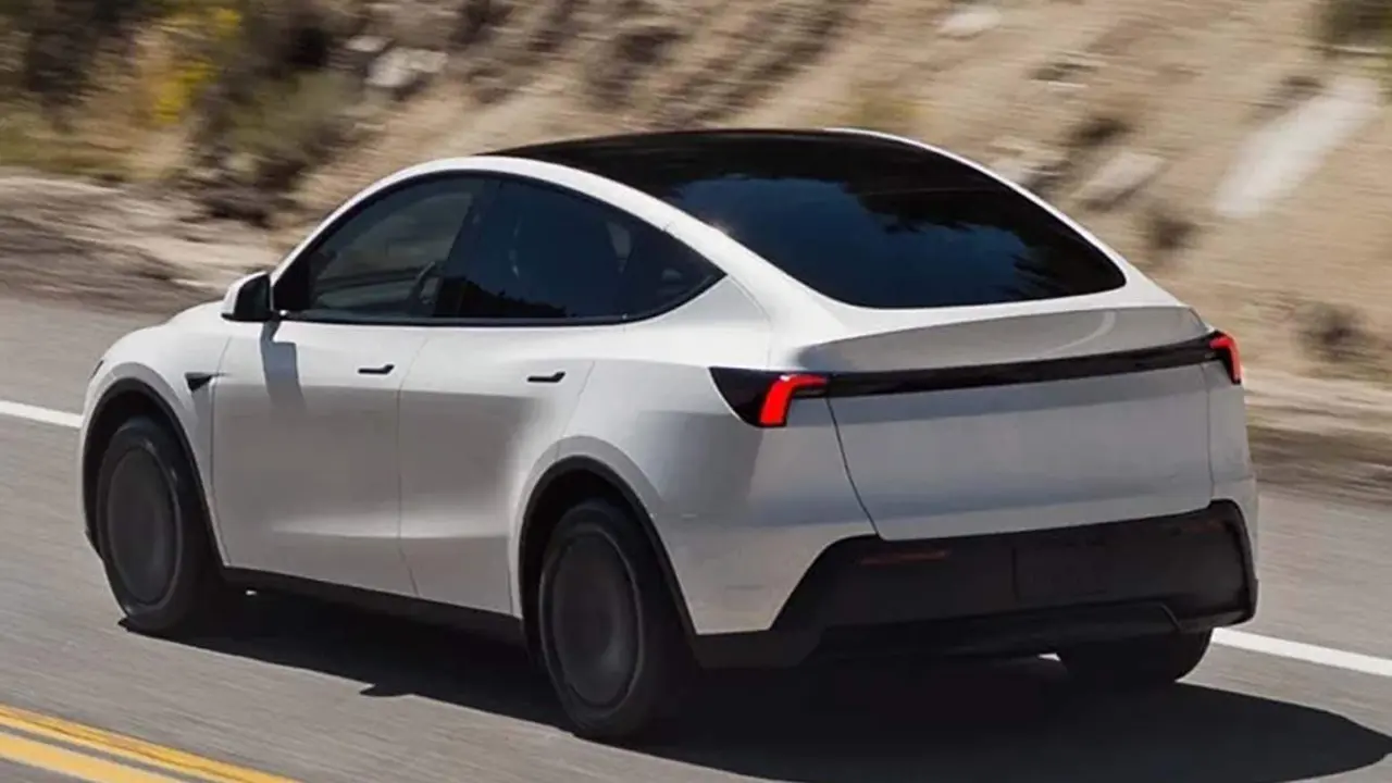 Tesla Model Y Standard - Vista trasera