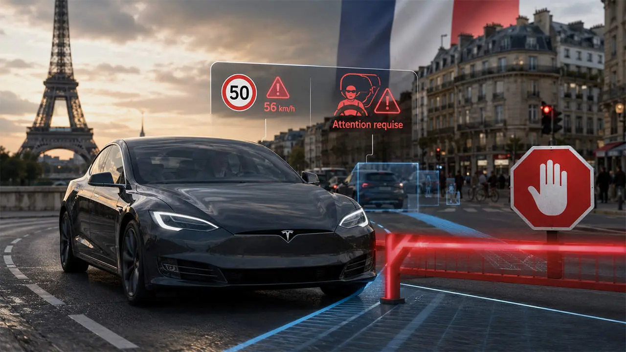 Francia no autorizar&aacute; el FSD de Tesla tal y como est&aacute; ahora