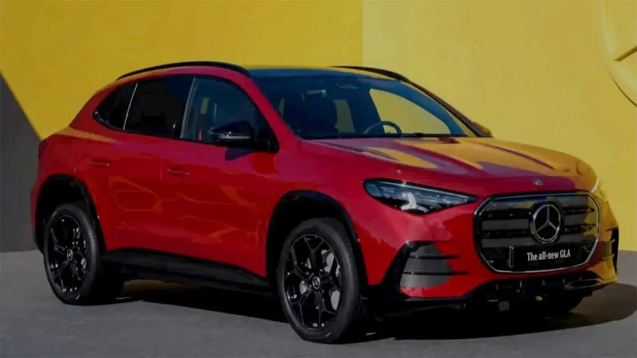 Primera foto del Mercedes GLA Electric 2027 (foto filtrada)