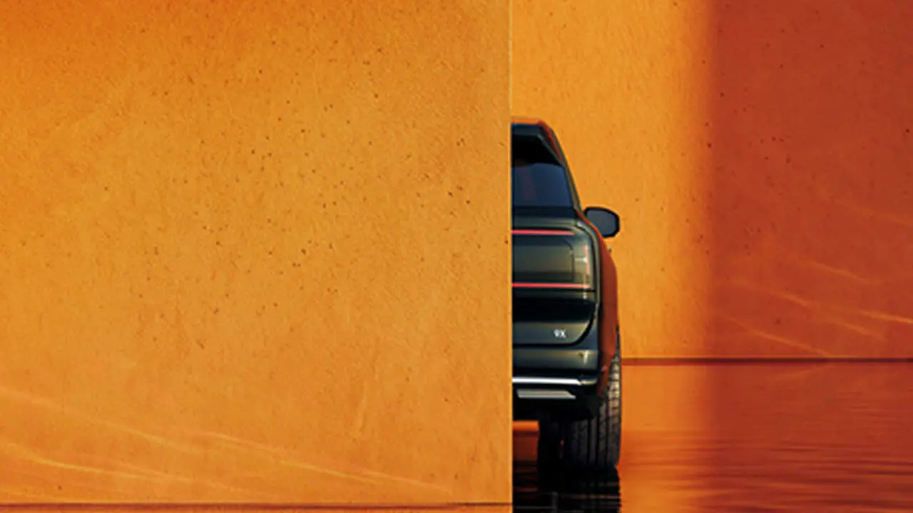 Teaser del nuevo SUV premium de Zeekr (probablemente Zeekr 9X)