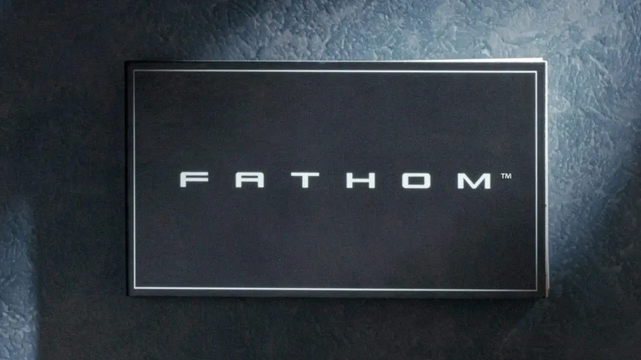 Logotipo de Ford Fathom, la nueva pickup el&eacute;ctrica de la marca americana