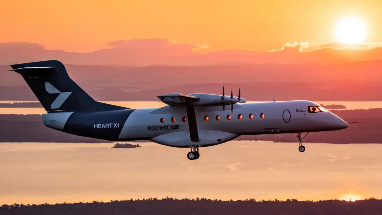 Heart X1 - Avi&oacute;n el&eacute;ctrico realiza el primer vuelo