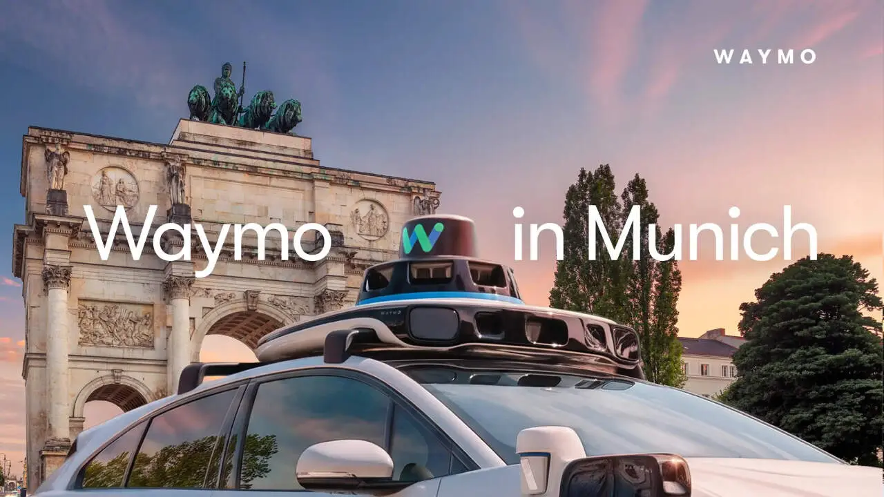 Waymo anuncia su llegada a Munich (Alemania)