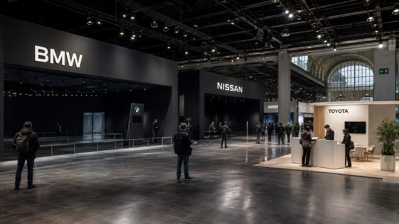 bmw y Nissan grandes ausentes Salon Automovil Paris 2026