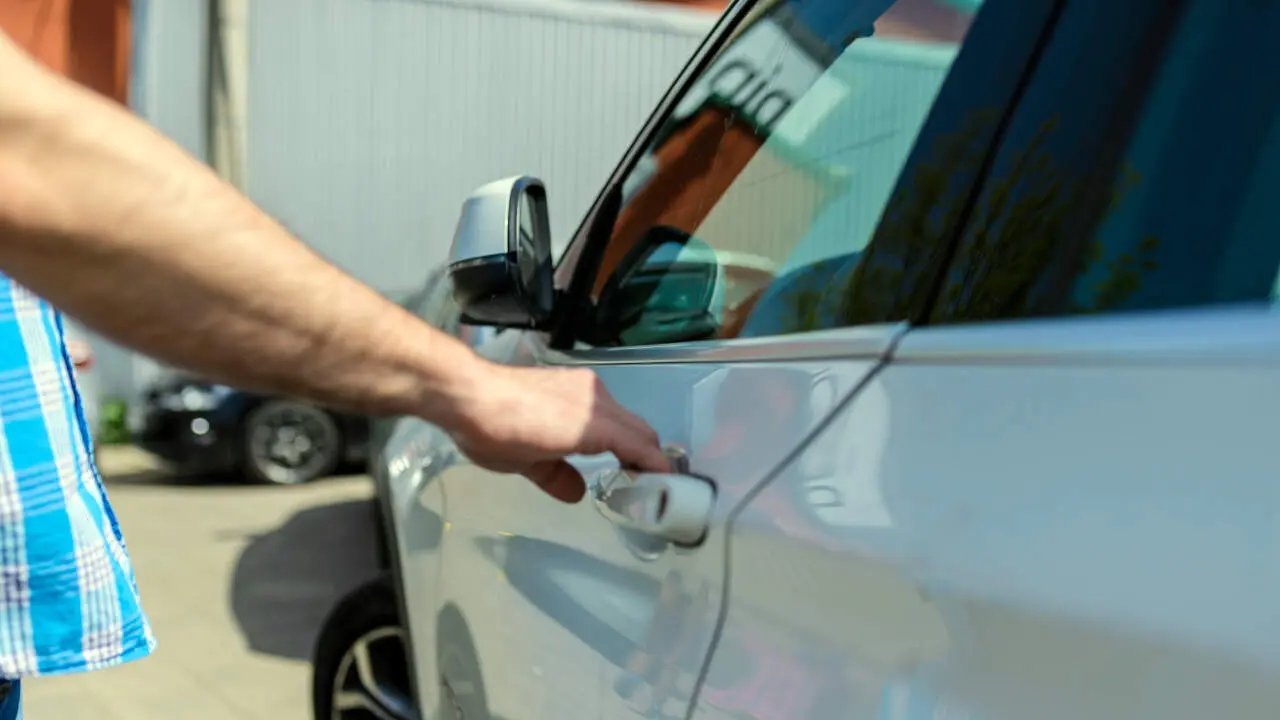 puerta de un coche