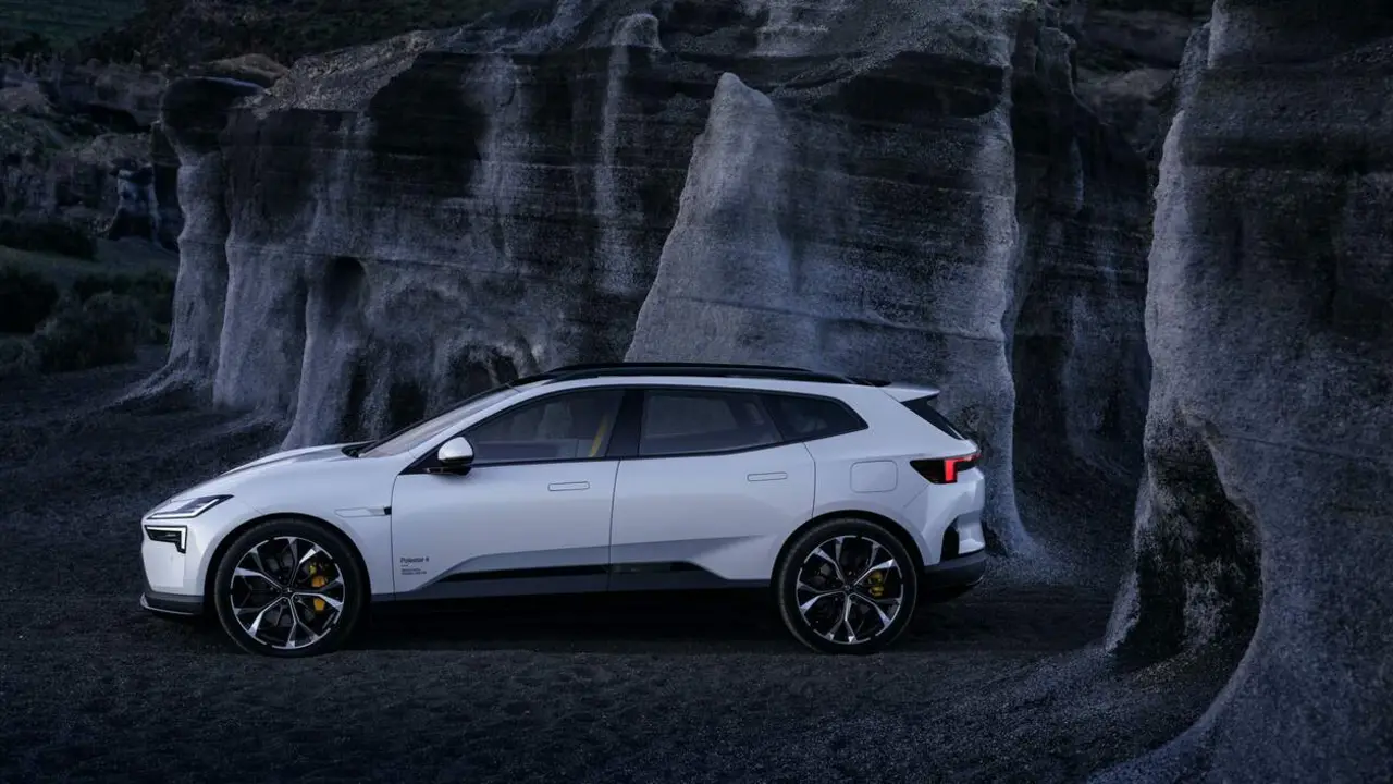 Polestar 4 SUV - Vista lateral