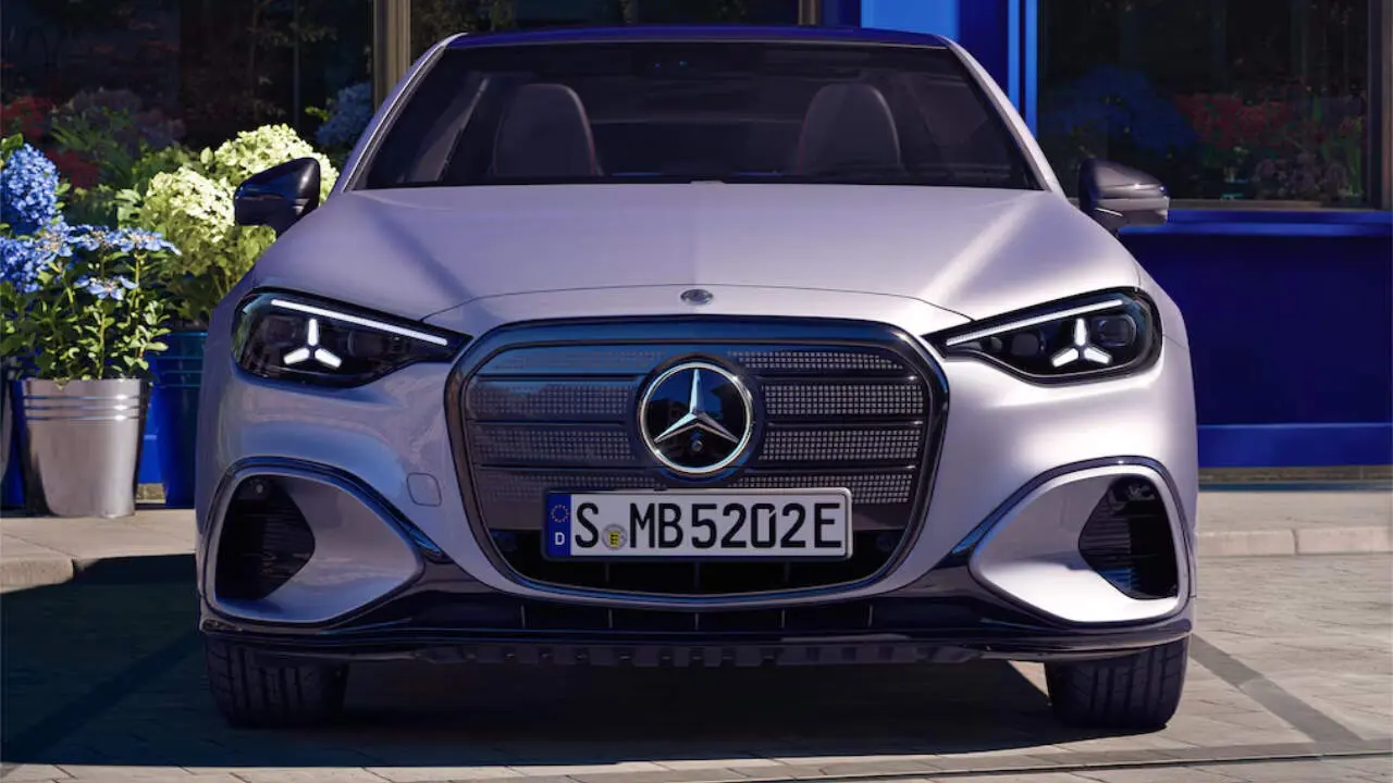 Mercedes Clase C eléctrico - Vista frontal