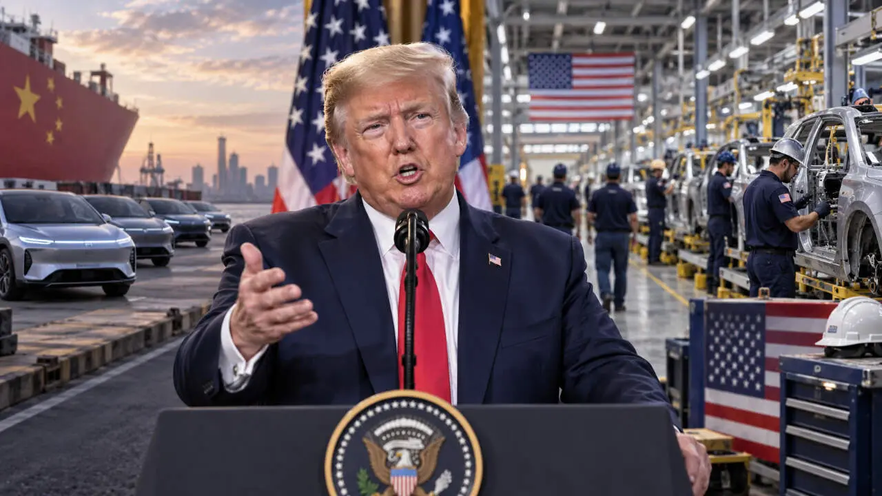 Donald Trump y los coches eléctricos chinos
