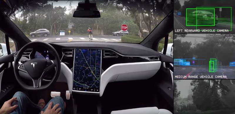 Tesla Autopilot 2.0 en Tesla Model S