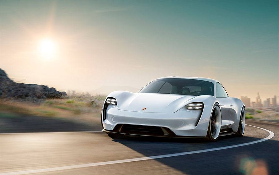 Foto del Porsche Taycan, deportivo totalmente eléctrico