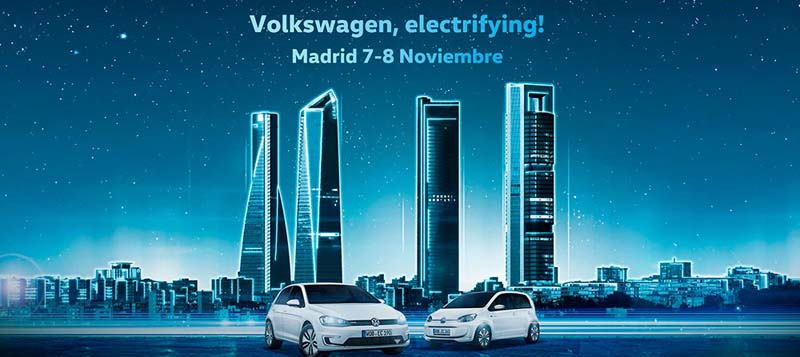 Test Drive y eRoadshow de Volkswagen en Madrid