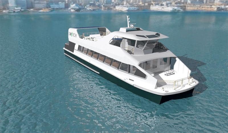 Ferry eléctrico de SW/TCH e-Mobility para la ciudad de Nueva York