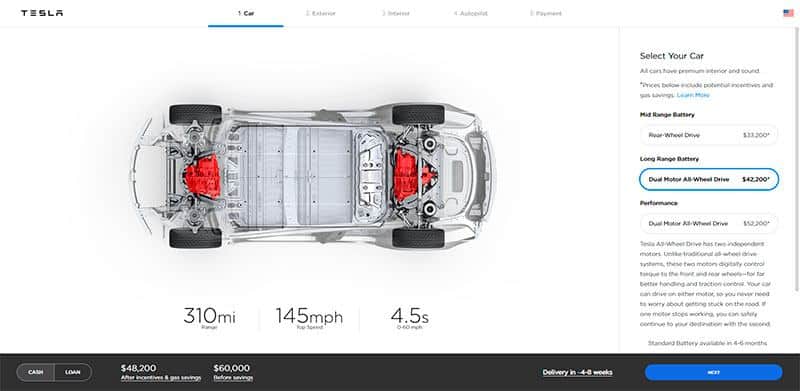 Tesla Model 3 Long Range
