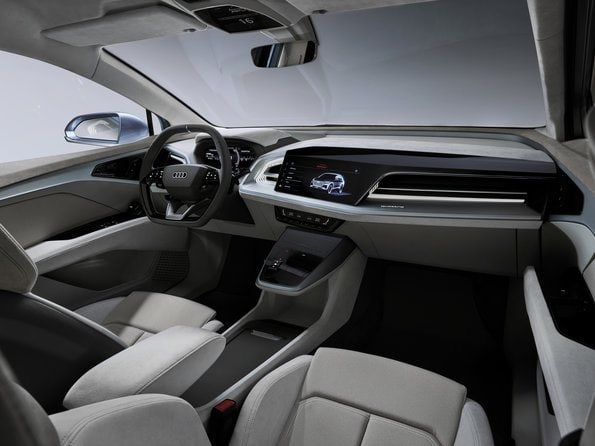 interior Audi Q4 e-tron concept
