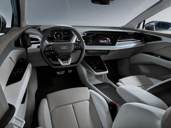 interior Audi Q4 e-tron concept