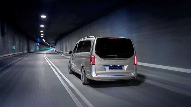 Mercedes-Benz EQV trasera
