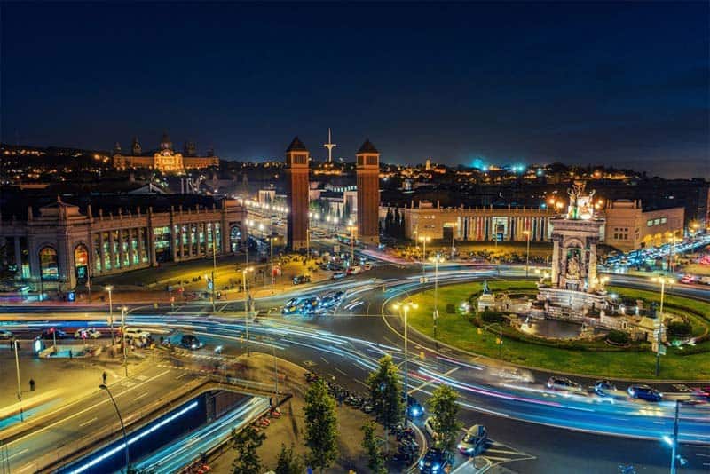 Barcelona-vista-nocturna