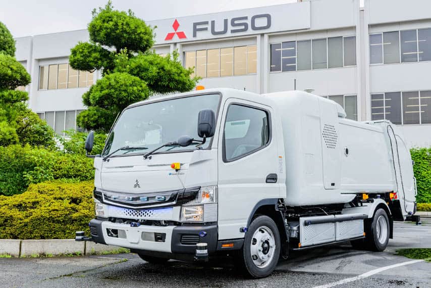 Fuso-eCanter-camion-basura