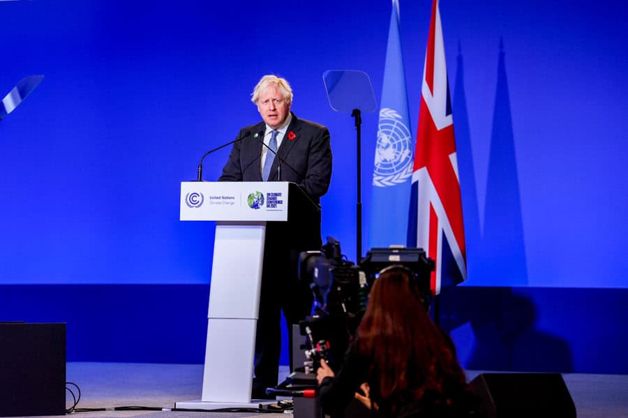 Inauguracion-COP26-Glasgow_Boris-Jonhson