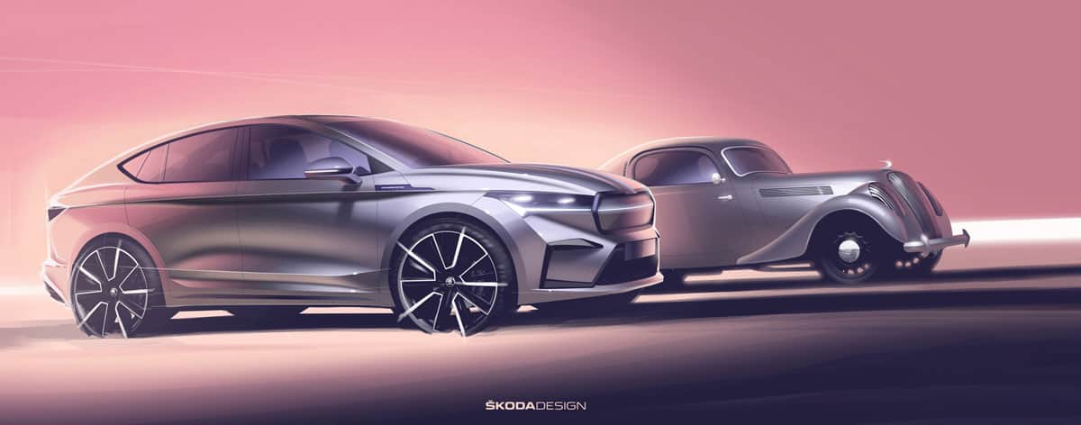 Skoda-Enyaq-Coupe-iV_bocetos_comparacion