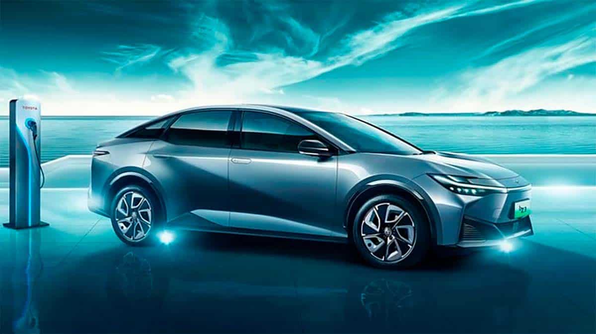 Foto del nuevo Toyota bZ3