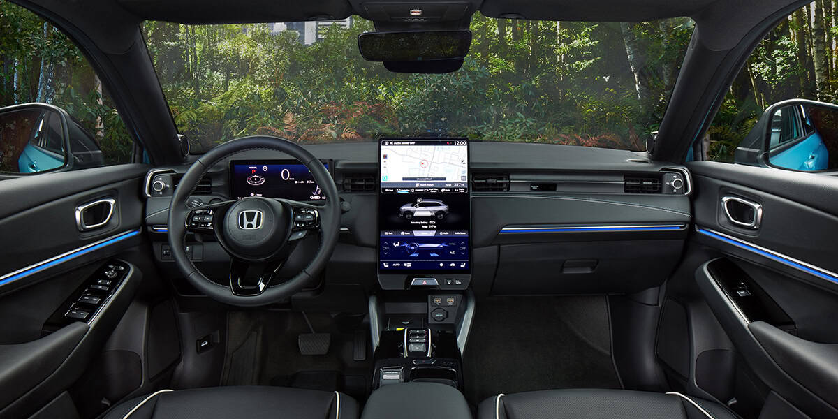 Interior del Honda e:Ny1