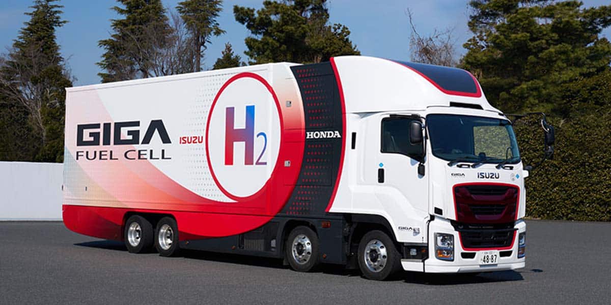 Camion-pesado-Isuzu-pila-combustible-Honda
