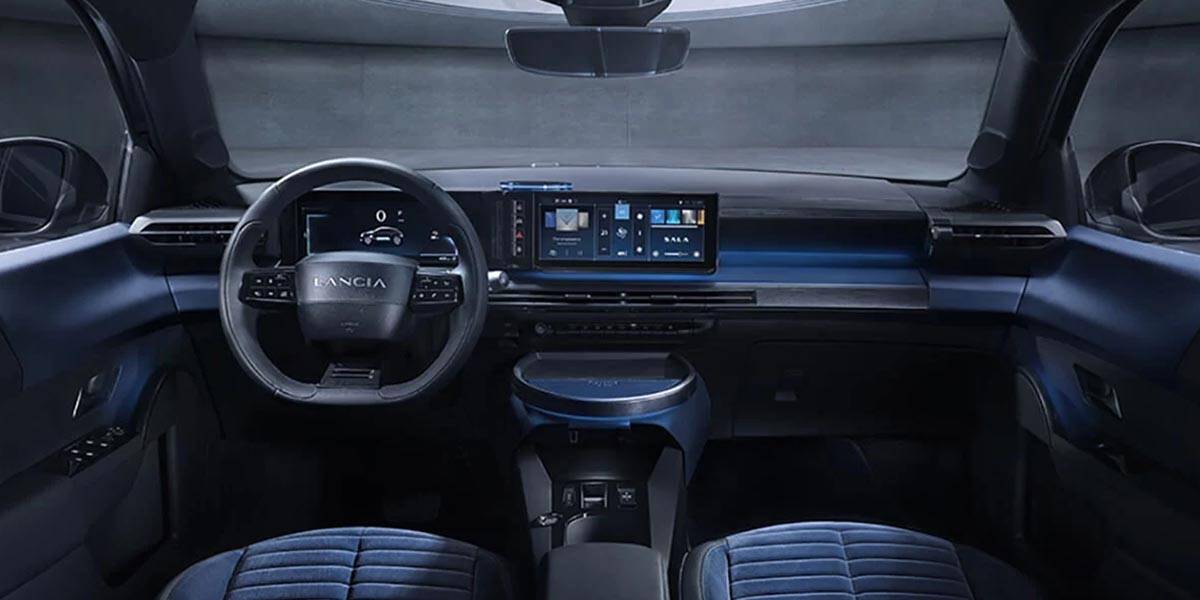 Interior del Lancia Ypsilon (Edición Cassina)
