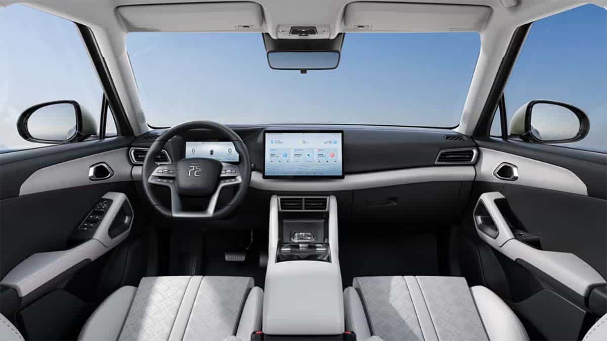 Interior del BYD ATTO 2