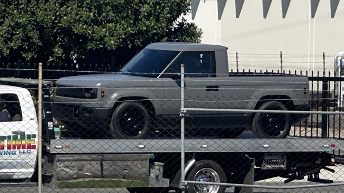 Prototipo de Slate Auto - pickup eléctrica