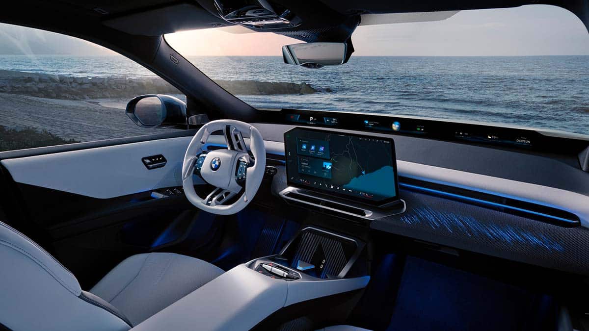 Interior del BMW iX3