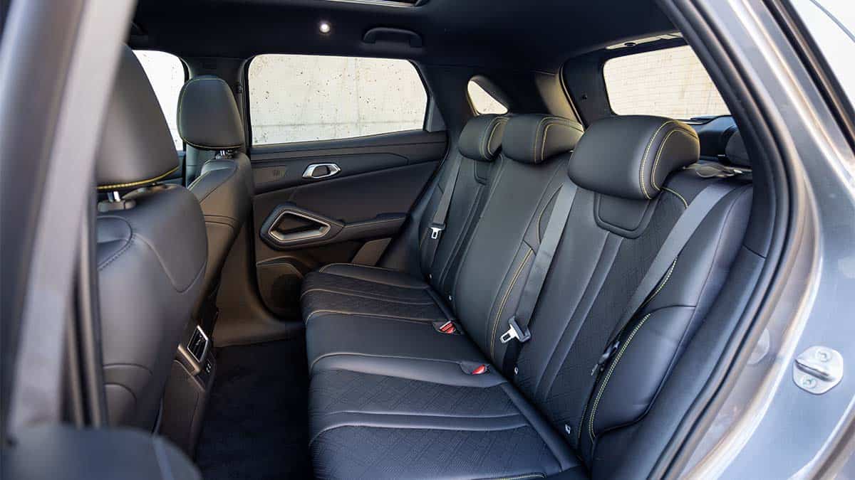 Plazas traseras del BYD ATTO 2 Comfort
