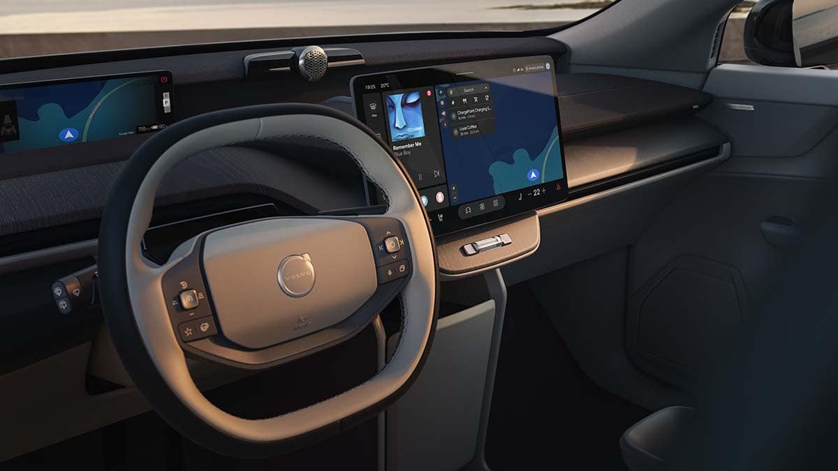 Interior del Volvo EX60