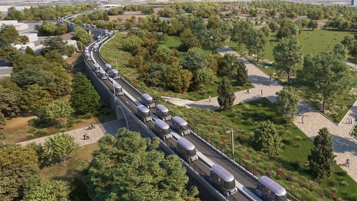 Carretera específica para transporte autónomo