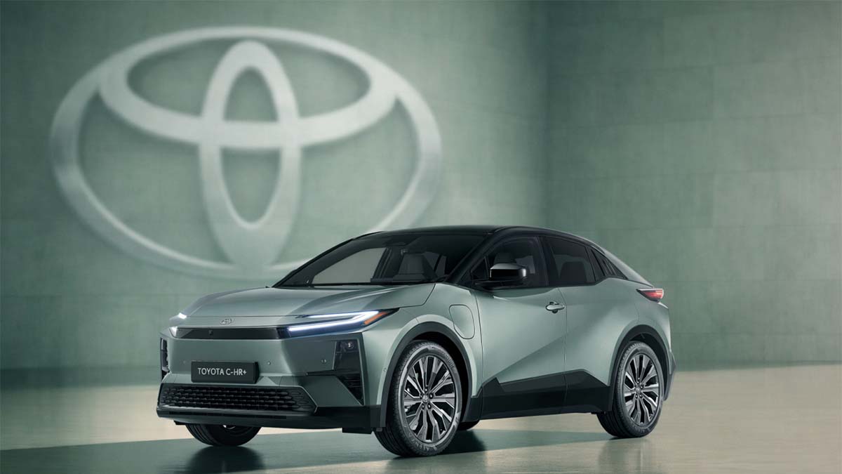 Imagen del nuevo Toyota C-HR+ eléctrico