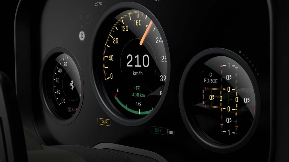 Ferrari Luce (Velocidad y aceleración)