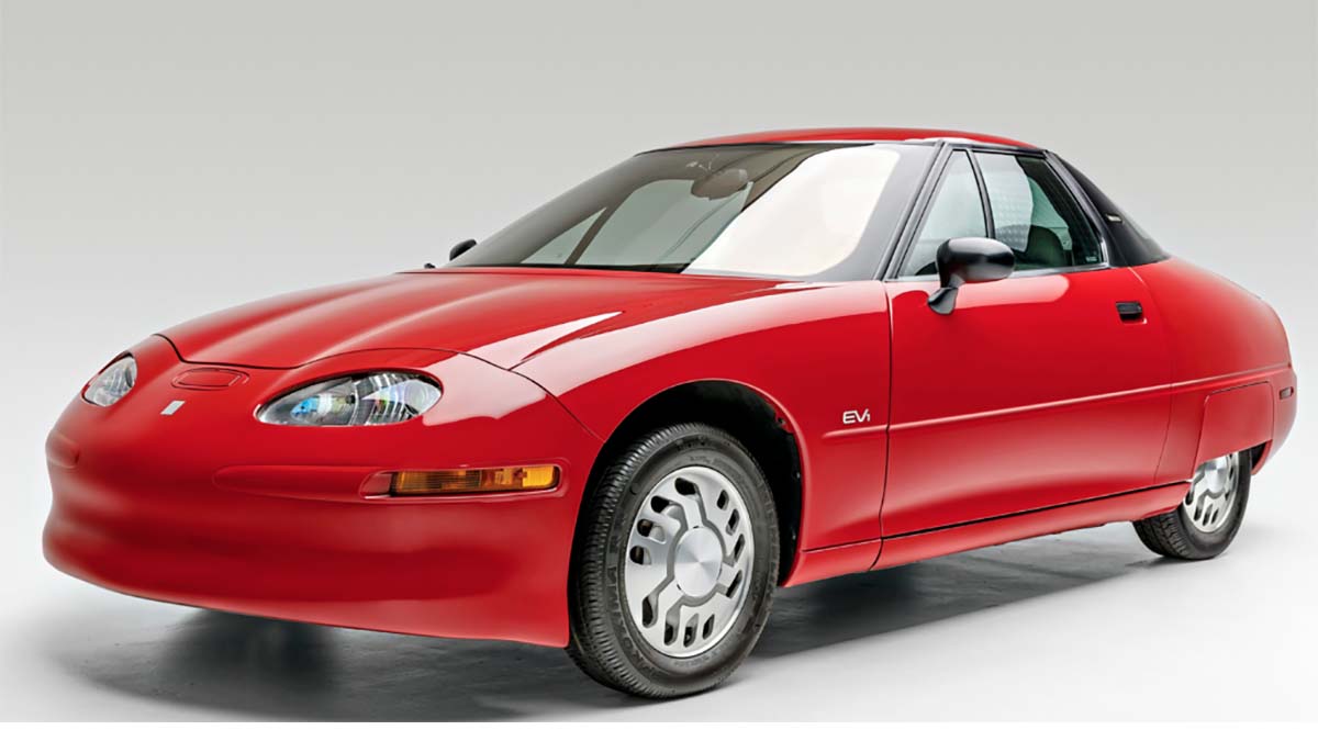 GM EV1 fue uno de los primeros coches eléctricos de la era actual