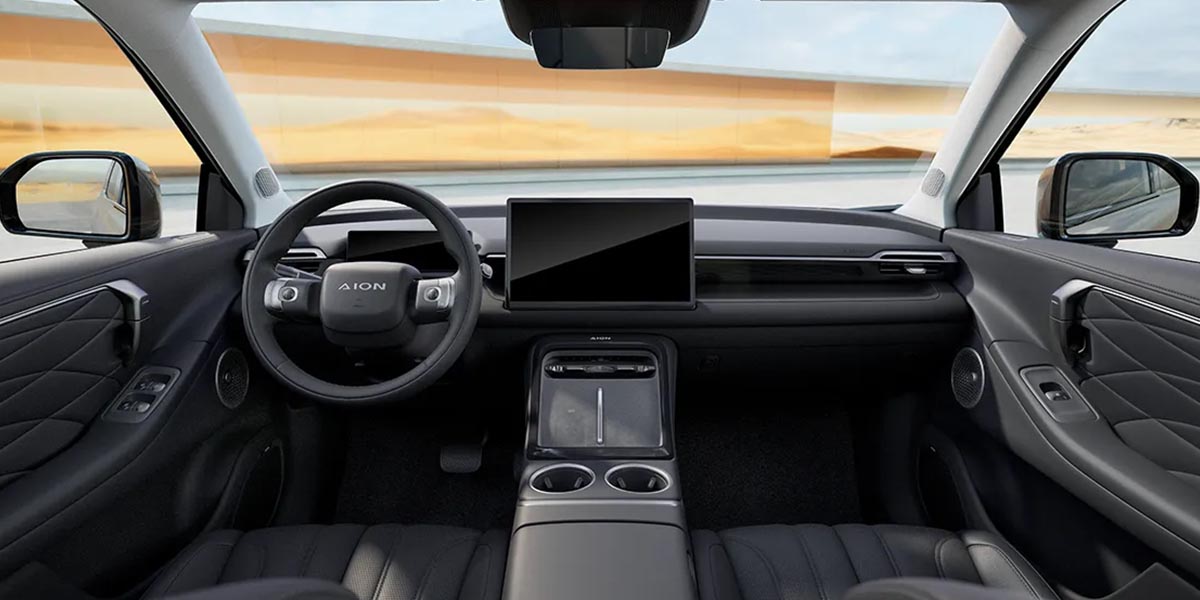 GAC AION V - Interior (parte delantera)