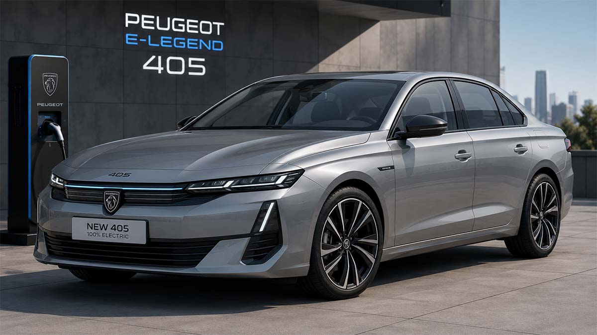 La IA imagina el Peugeot 405 2027 y lo hace estética retro y mecánica eléctrica