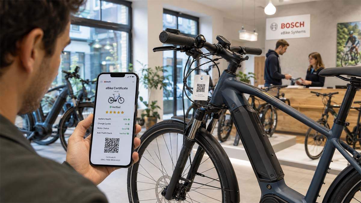 Bosch quiere acabar con una de las grandes dudas al comprar una ebike usada: saber si realmente está en buen estado