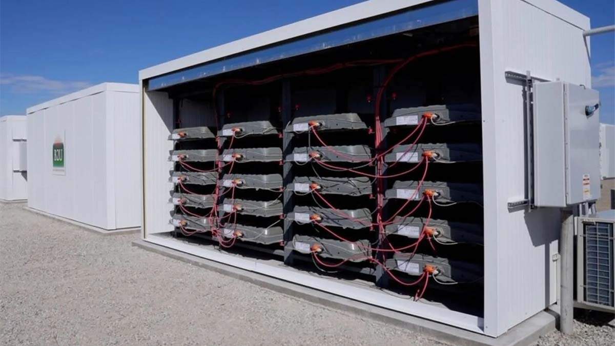 Almacenamiento de baterías B2U